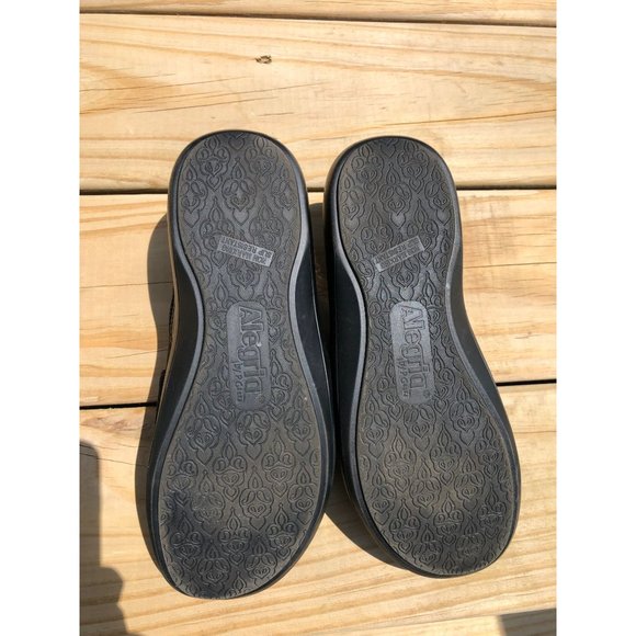 Alegria Black Patent Leather Loafers - Picture 4 of 8